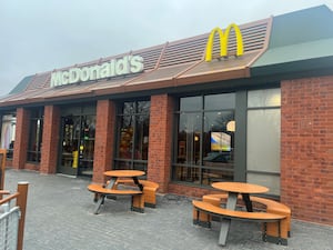 McDonald's at Meole Brace Retail park. 