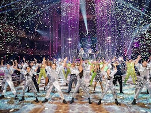 The Strictly live show on Saturday