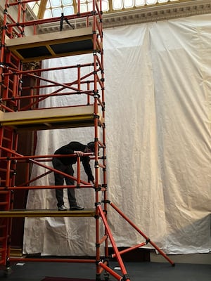 Restoration work is taking place at Attingham Park. Picture: National Trust