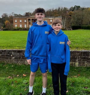 Jamie and Lewis Howard Cross Country 