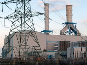 South Humber Bank combined cycle gas turbine (CCGT) 1365mw power station, Stallingborough, North Lincolnshire, UK