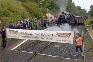 Eardington station scooped the award for 'Station of the Year'. Picture: Severn Valley Railway.