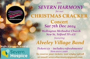 Please join us to raise money for Severn Hospice whilst getting into the Christmas spirit! 