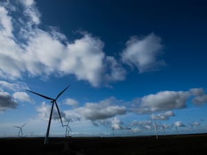 A general view of Whitelee Windfarm