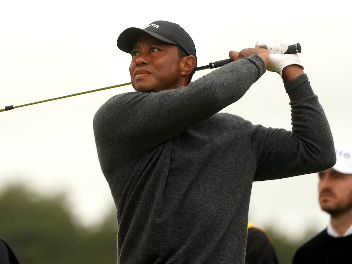 Tiger Woods admits he is ‘not competitive’ on return to action