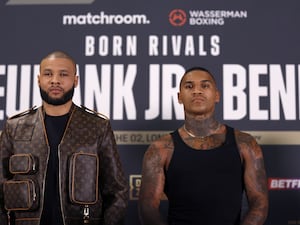 Chris Eubank Jr and Conor Benn press conference at Glaziers Hall