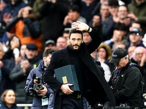 Hugo Lloris at Tottenham Hotspur Stadium