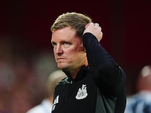 Eddie Howe scratches his head