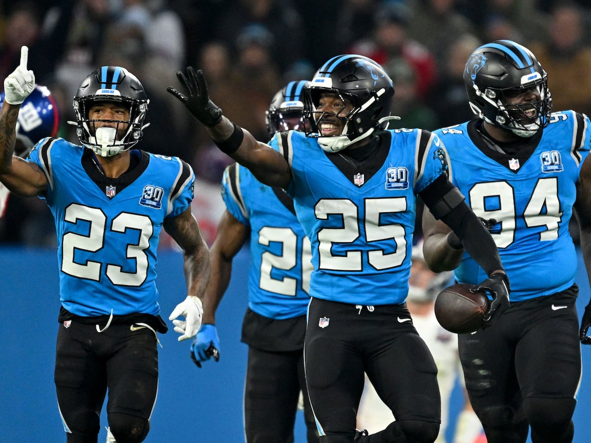 Carolina Panthers seal overtime victory over New York Giants in Munich