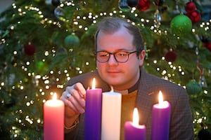 Reverend Sam Mann at St Chad's Church