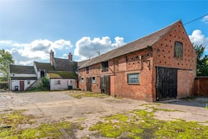 A barn with full planning permission for conversion is for sale. Picture: Rightmove and Berrys. 