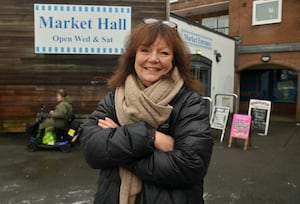 Kate Gittins of Market Drayton's Market. Photo: Steve Leath