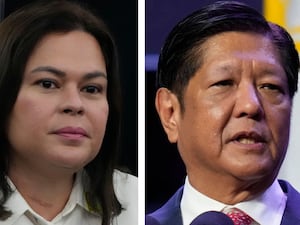 Philippines Vice President Sara Duterte and President Ferdinand Marcos Jr