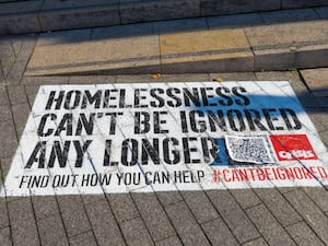 Crisis homelessness mural