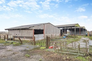 New Farm in Fauls boasts several farm buildings. Picture: Rightmove/Barbers Rural Consultancy.