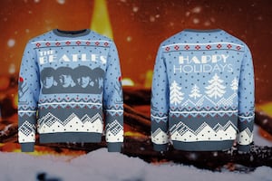 The Beatles Christmas jumper