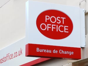 A Post Office sign