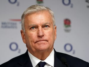 RFU chief executive Bill Sweeney during a press conference at Twickenham