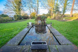 Water feature/pond. Picture: Rightmove and Peter James Property Ltd.