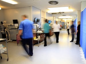 A busy hospital ward