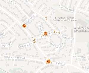 Part of the plans for new traffic restrictions close to St Patrick's school in Wellington