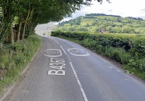 Shropshire Council is proposing to reduce the speed limit on the B4367 from 50mph to 40mph. Picture: Google