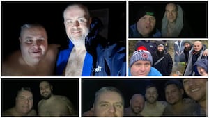 Pictures from a selection of Dave’s early morning dips so far in February