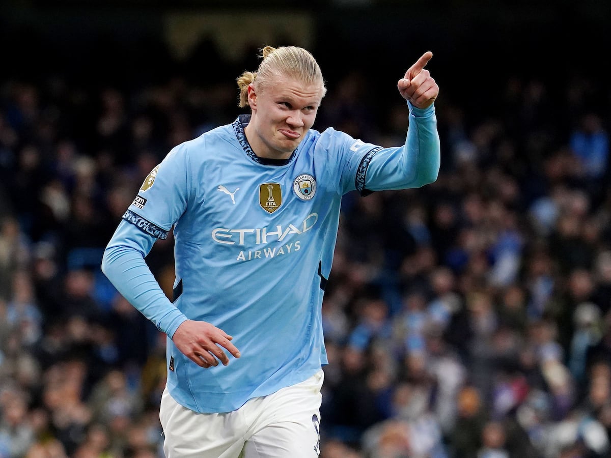 Man City secure second straight win as Erling Haaland brace helps beat West Ham