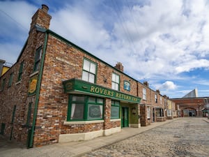 The Coronation Street set