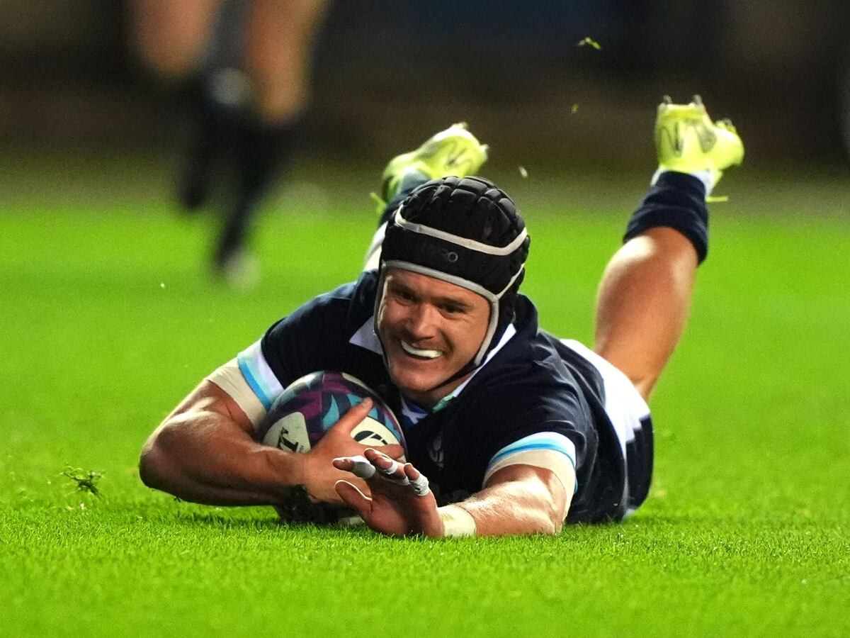 Darcy Graham scores four tries as Scotland brush aside Fiji at Murrayfield