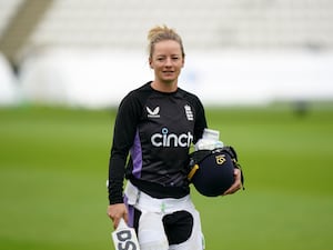 Danni Wyatt-Hodge in England kit