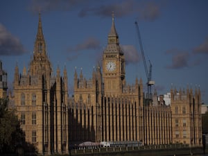 The Palace of Westminster in London