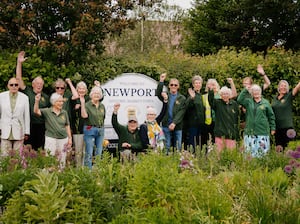 Newport in Bloom volunteers