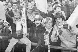 Telford United fans travelled in their thousands to Merseyside