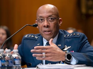 Chairman of the Joint Chiefs of Staff Air Force General CQ Brown