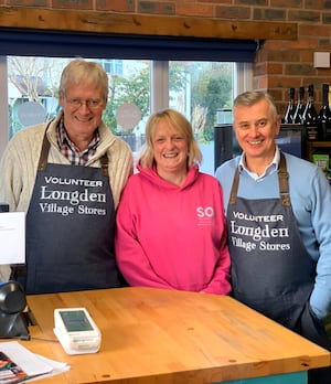 Ron Dryden, Sarah Ellson and Patrick Woodall 