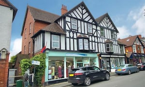 The property on Sandford Avenue in Church Stretton that is for sale. Picture: Rightmove and Halls Commercial. 