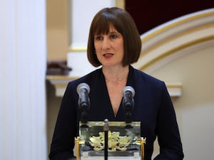 Chancellor Rachel Reeves gives a speech at a Mansion House event