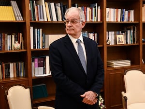 Newly elected President of Parliament, Constantine Tassoulas