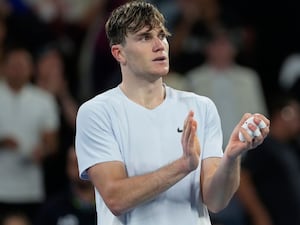 Jack Draper claps the Australian Open crowd