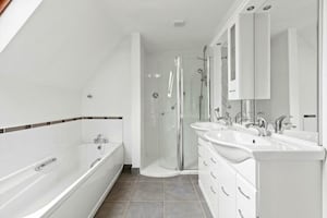 Bathroom inside the property. Picture: Rightmove and Knight Frank.