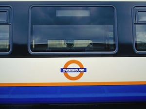 A London Overground train