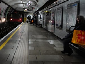 A platform at Stockwell station