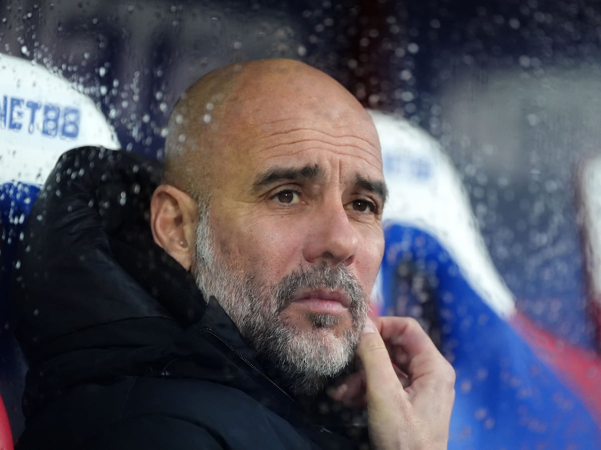 Pep Guardiola admits Man City looking to ‘survive the season’