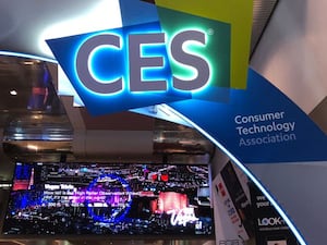 CES 2025 signage