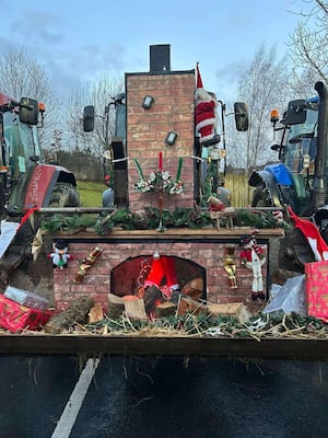  Kevin Jones won the Gary Powell Memorial Cup for the best decorated tractor