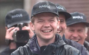 William Hague in his 'foetus' days