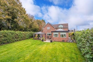 The cottage from behind. Picture: Rightmove and Peter James Property. 