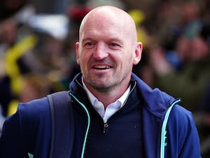 Gregor Townsend at Murrayfield