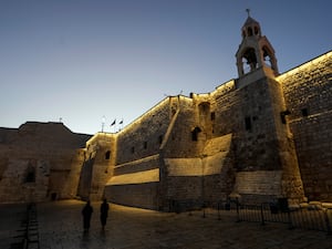 Israel Palestinians Christmas